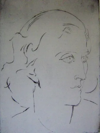 Drypoint Marcoussis - Diane Muhlstein-Rothschild