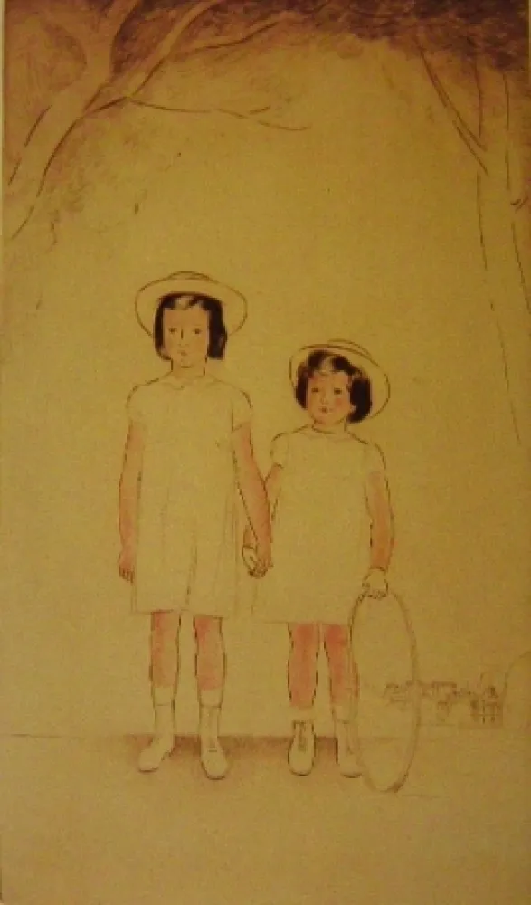 Etching Marcoussis - Enfants Muhlstein