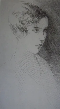 Engraving Marcoussis - Francoise Pomey