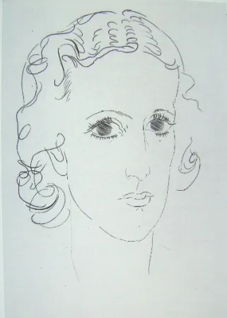 Etching Marcoussis - Marie-Laure de Noailles