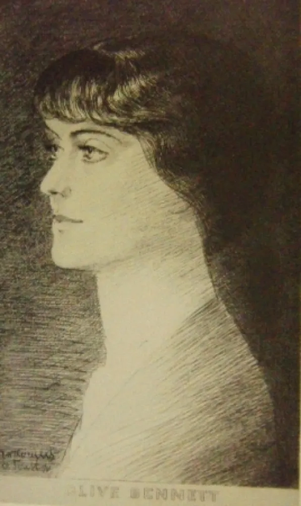 Etching Marcoussis - Olive Bennett