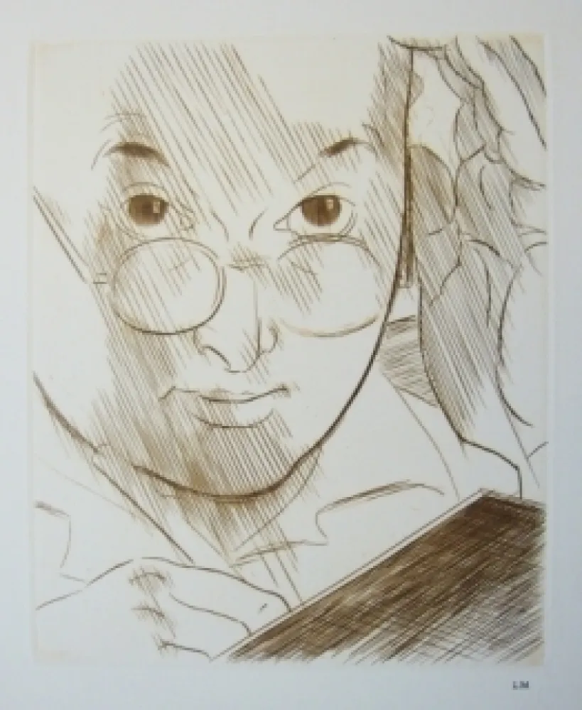 Drypoint Marcoussis - Portrait