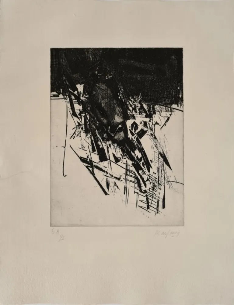 Engraving Marfaing - Sans titre