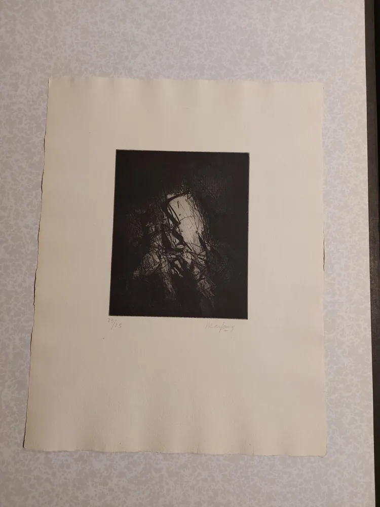 Etching Marfaing - Sans titre (1960)