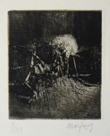 Etching Marfaing - Sans titre