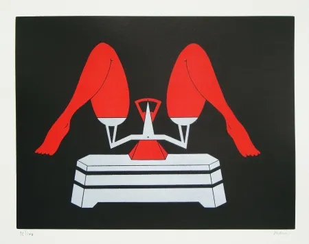 Lithograph Marien - Les noces de Jessica