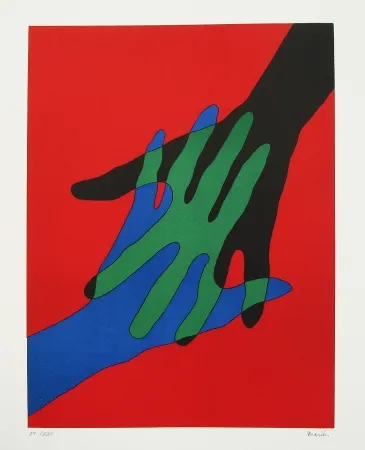 Lithograph Marien - Lisiblement