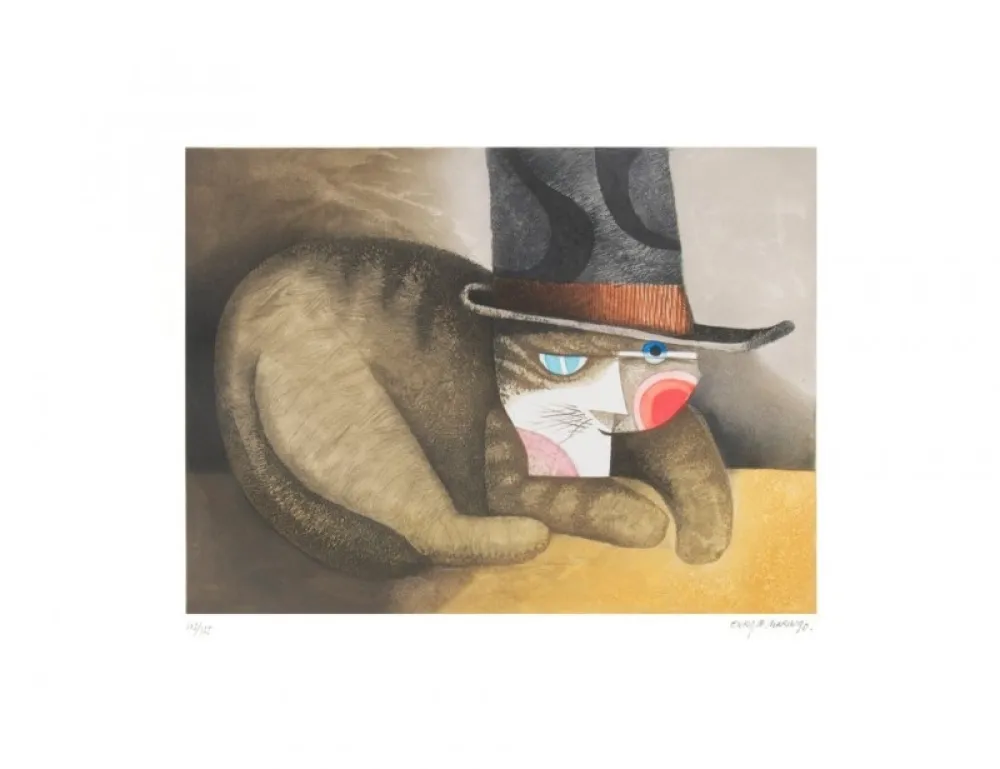 Etching Marin - LE CHAPEAUTÉ