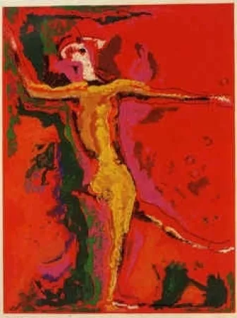 Etching And Aquatint Marini - Ballerino