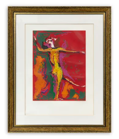 Etching And Aquatint Marini - Ballerino