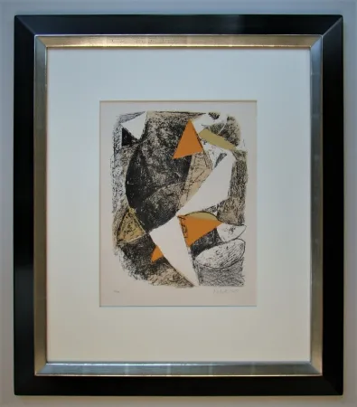 Lithograph Marini - Cheval et Cavalier