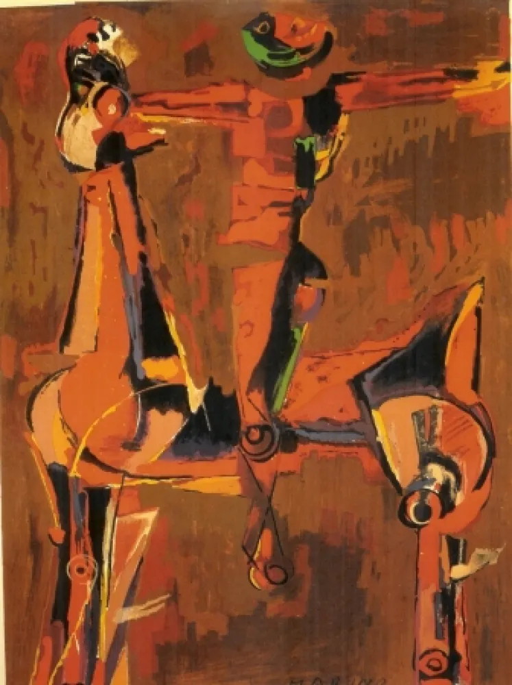 Lithograph Marini - Editiion Olympia