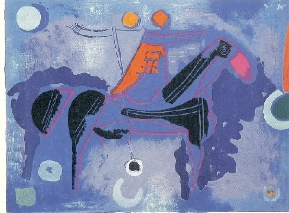 Lithograph Marini - From Colour to form II