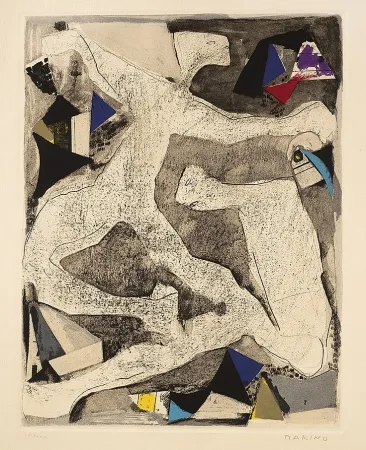 Etching And Aquatint Marini - Furia di Danza