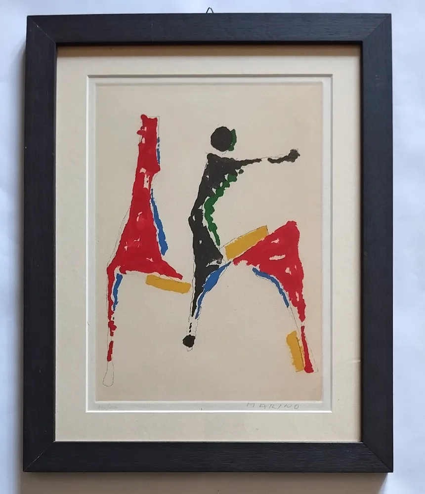 Etching And Aquatint Marini - Gioco Colorato