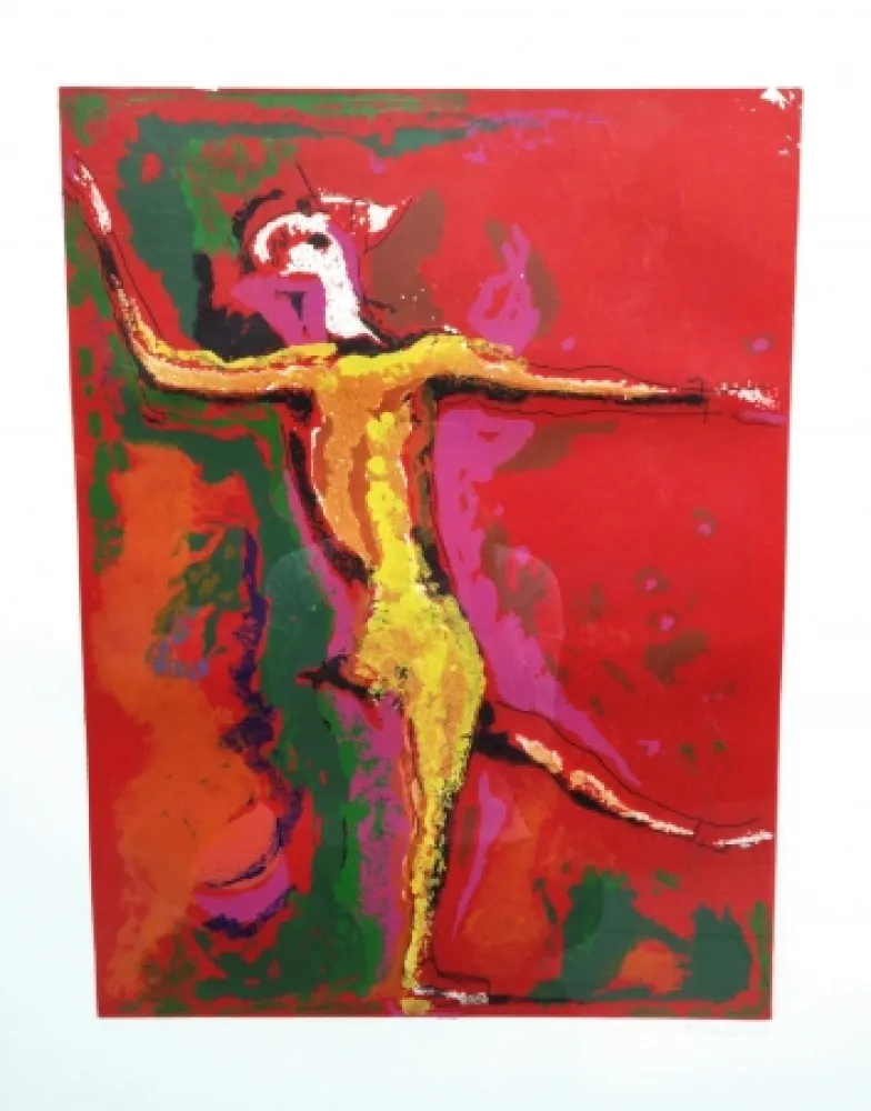 Etching And Aquatint Marini - Il Ballerino