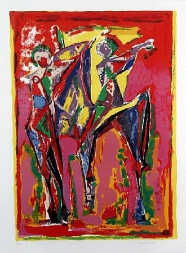 Lithograph Marini - Immaginazione di Colore