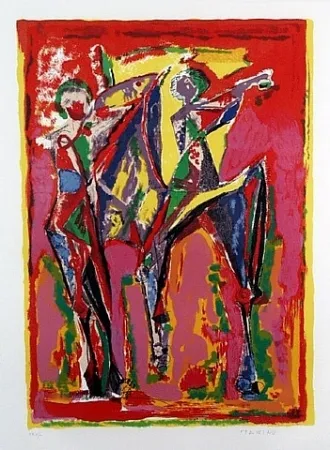 Lithograph Marini - Immaginazione di Colore