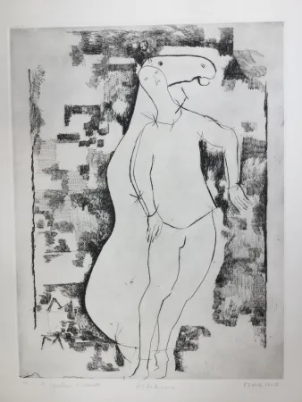 Drypoint Marini - La Sorpresa