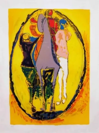 Lithograph Marini - Magia 