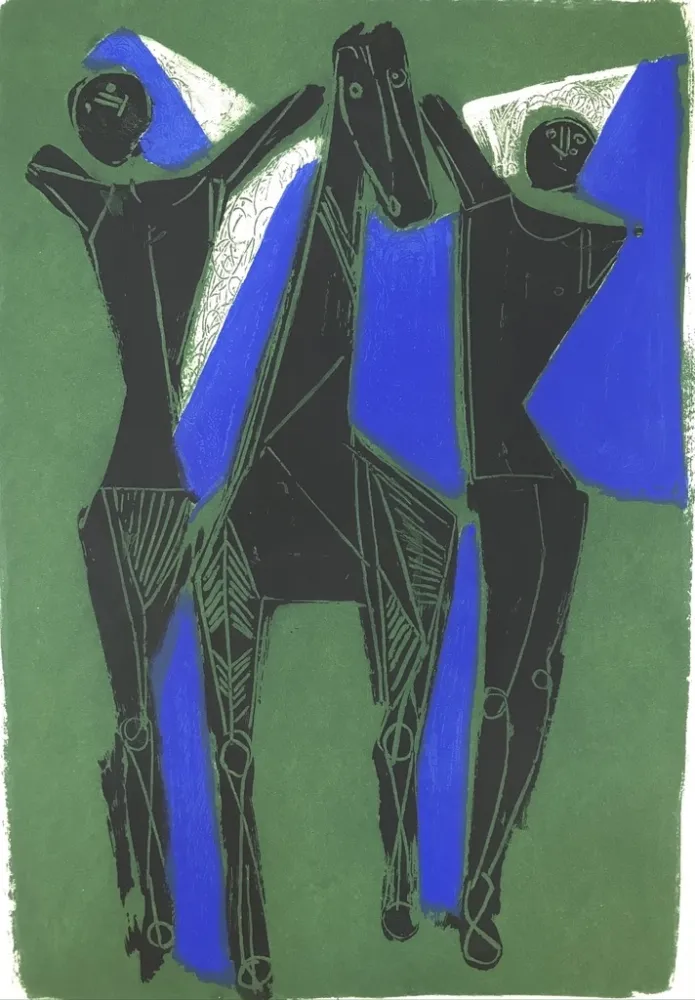 Etching And Aquatint Marini - MARINO FROM GOETHE III