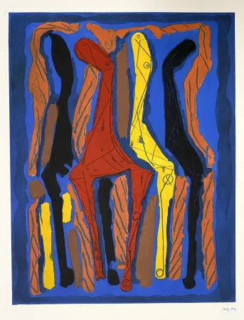 Aquatint Marini - Marino from Goethe, plate IV