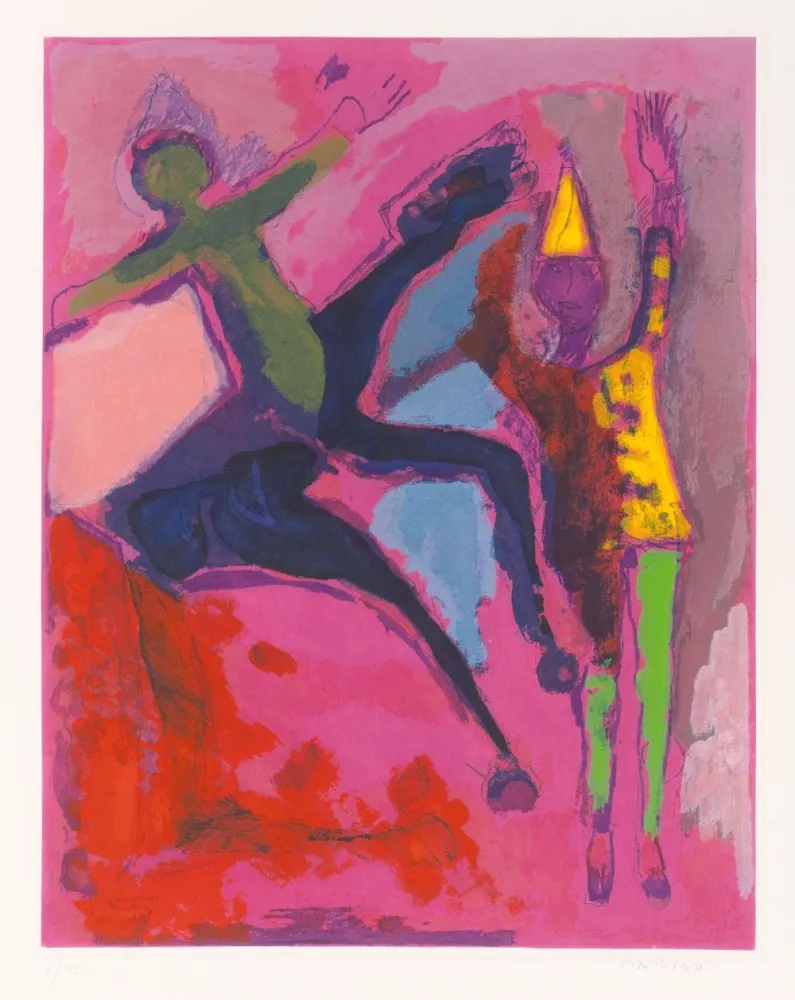 Etching And Aquatint Marini - Marino from Shakespeare II, plate VI