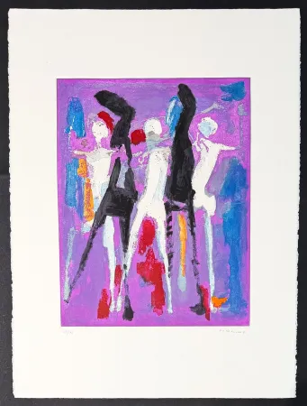 Etching Marini - Marino Marini (1901–1980) - MARINO FROM SHAKESPEARE II - Color drypoint etching and aquatint on paper - 1978