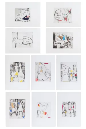 Etching And Aquatint Marini - Marino to Stravinsky