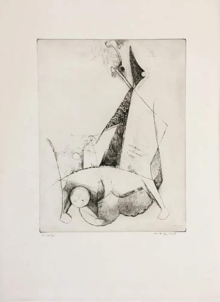 Etching And Aquatint Marini - Opera Grafica 14