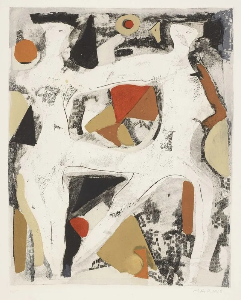 Aquatint Marini - Passagio; Furia de danza