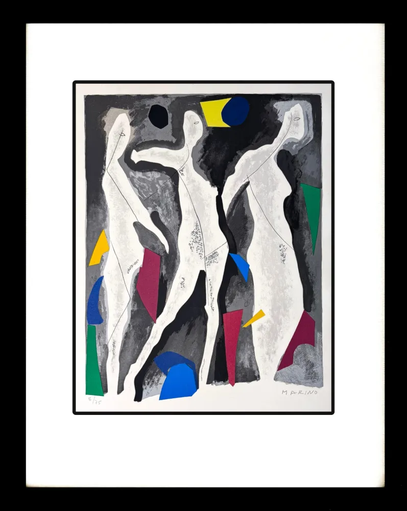 Lithograph Marini - Personnages du Sacre du Printemps VII