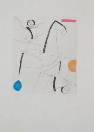 Etching And Aquatint Marini - Portfolio A-137 Toute De Marino