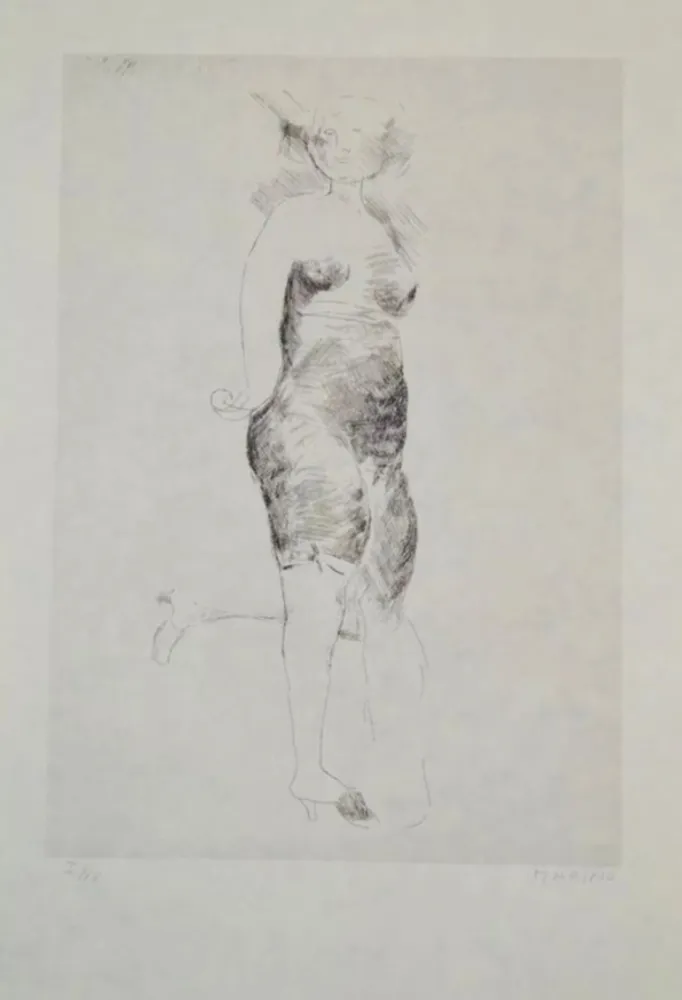 Etching Marini - Portfolio A-52 Reminiscenza