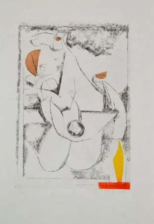 Etching And Aquatint Marini - Portfolio A-55 Miracolo