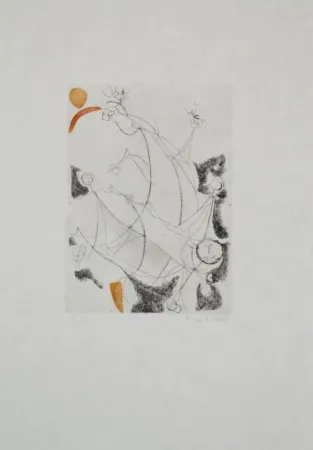 Etching And Aquatint Marini - Portfolio A-55 Miracolo