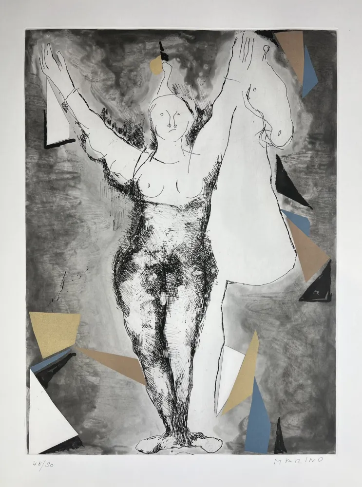 Etching And Aquatint Marini - RISVEGLIO