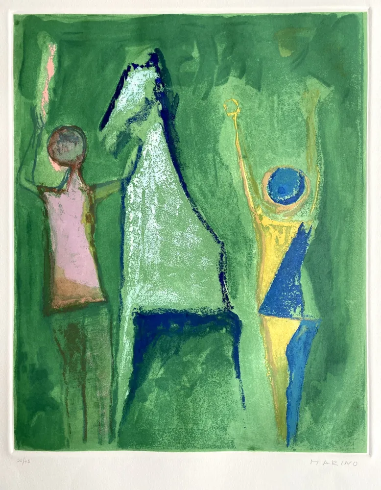 Etching And Aquatint Marini - Shakespeare I, Sheet I