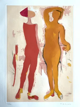 Etching And Aquatint Marini - Shakespeare I, Sheet V