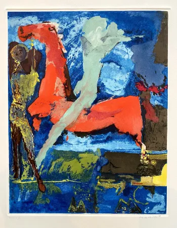 Etching And Aquatint Marini - Shakespeare I, Sheet VI