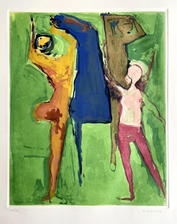 Etching And Aquatint Marini - Shakespeare I, Sheet VII