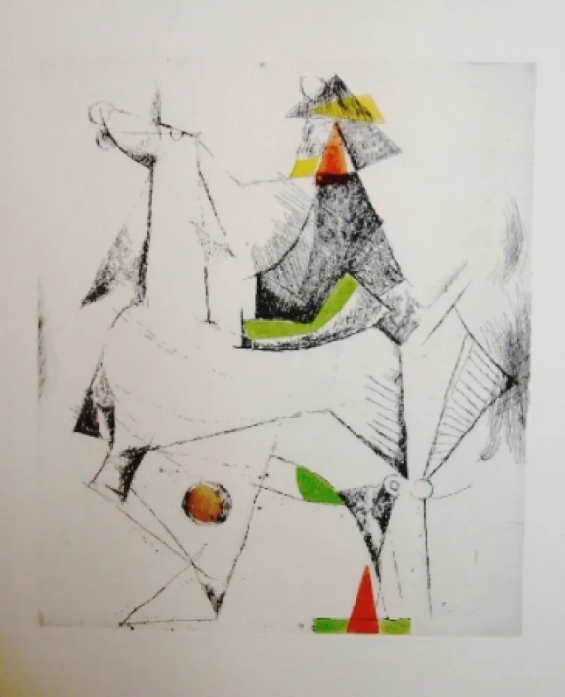 Etching And Aquatint Marini - Tout près de Marino 