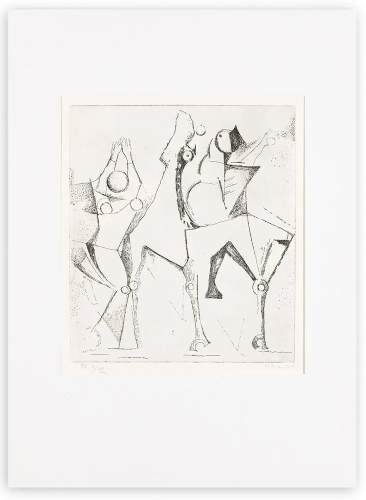 Etching Marini - Trio felice