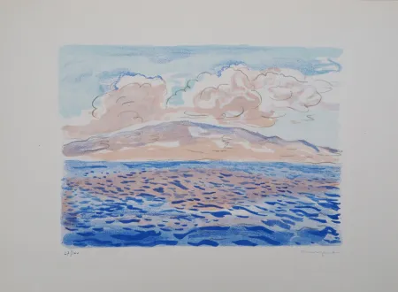 Lithograph Marquet - Adriatique