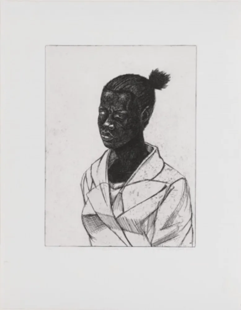 Etching Marshall - Untitled (Woman)