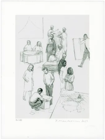 Lithograph Martensen - Editions Petit #5