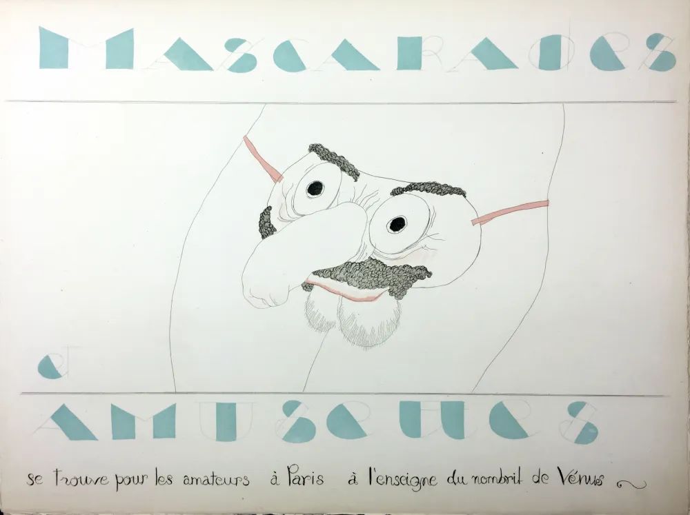 Illustrated Book Martin - MASCARADES ET AMUSETTES (ex. avec double état des illustrations). ‎ 1933.