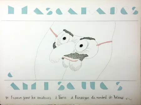 Illustrated Book Martin - MASCARADES ET AMUSETTES (ex. avec double état des illustrations). ‎ 1933.