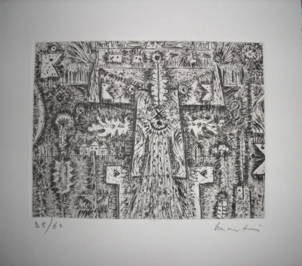 Engraving Martin - The international avant garde 2