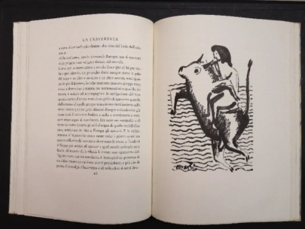 Lithograph Martini - Viaggio d'Europa